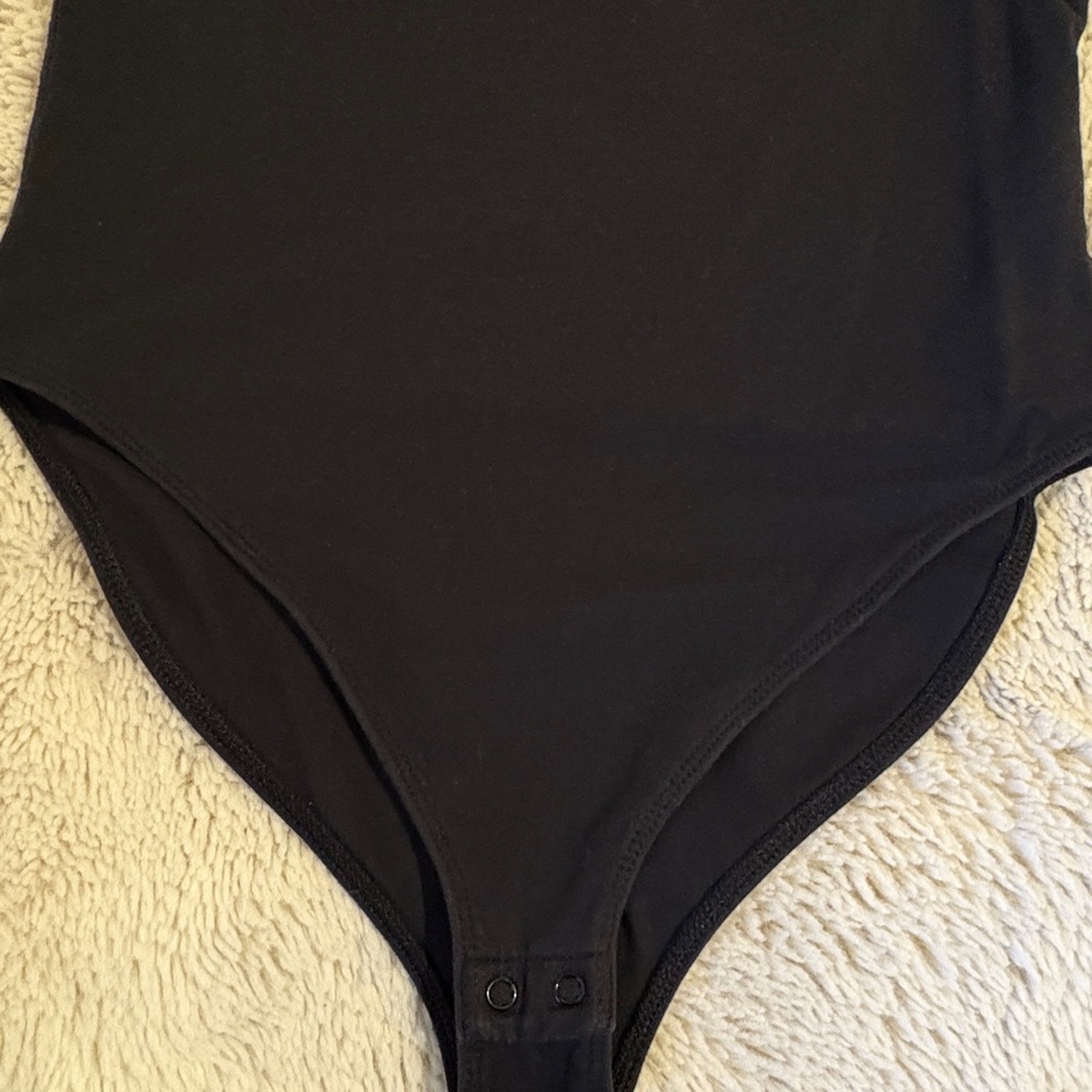 Old Navy Classic Black Bodysuit - Picture 3 of 3
